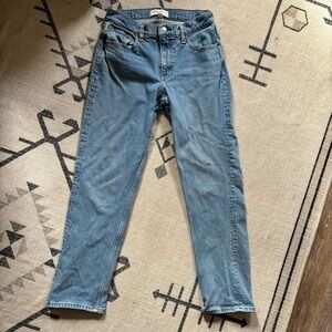 Abercrombie | 90s Straight Midrise Curve Love | Size 27 Regular